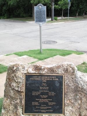 Founding of Georgetown Marker image. Click for full size.