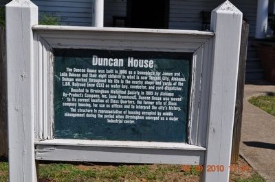 Duncan House Marker image. Click for full size.