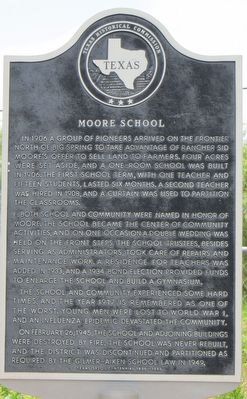 Moore School Marker. Click for full size. Moore School Marker image. Click for full size.