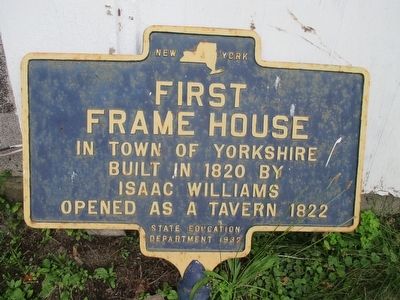 First Frame House Marker image. Click for full size.