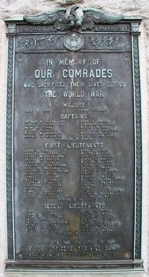 In Memory of Our Comrades Marker. Click for full size. In Memory of Our Comrades Marker image. Click for full size.