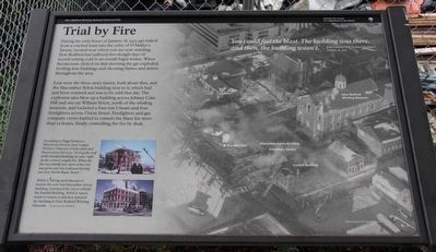 Trial by Fire Marker image. Click for full size.