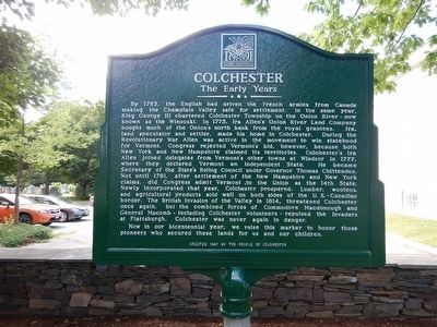 Colchester Marker. Click for full size. Colchester Marker image. Click for full size.