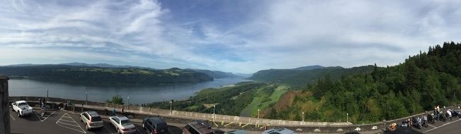 View of the Columbia River from Vista House image. Click for full size.