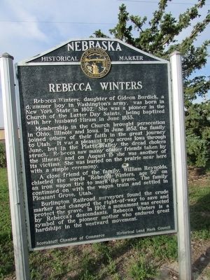 Rebecca Winters Marker image. Click for full size.