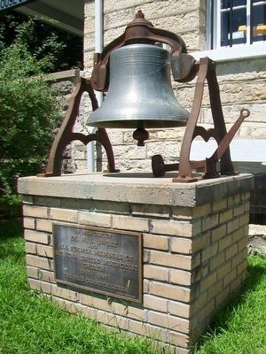 Mt. Etna United Methodist Church Bell and Marker image. Click for full size.
