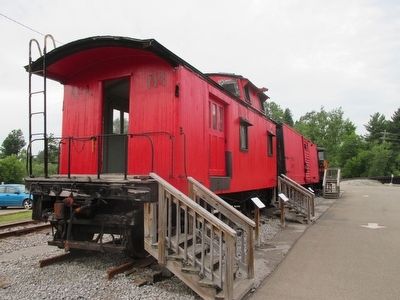 Caboose #303 Access image. Click for full size.