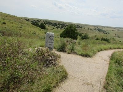 Marker at Ash Hollow image. Click for full size.