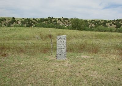 Oregon Trail Marker image. Click for full size.