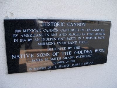 Historic Cannon Marker image. Click for full size.