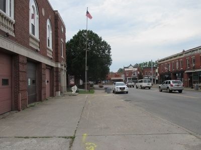 Northward Towards Intersection of NY 98 and NY 39. Click for full size. Northward Towards Intersection of NY 98 and NY 39 image. Click for full size.