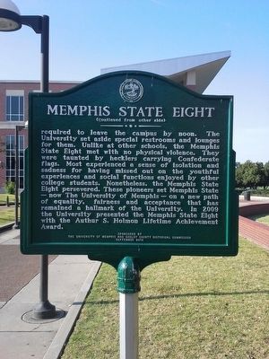 Memphis State Eight Marker image. Click for full size.