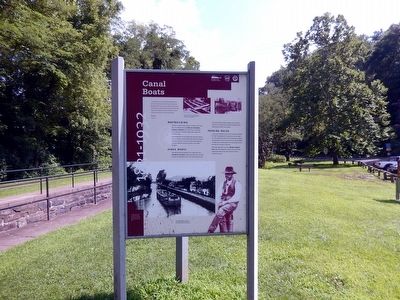 Canal Boats Marker. Click for full size. Canal Boats Marker image. Click for full size.