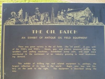 The Oil Patch Marker image. Click for full size.