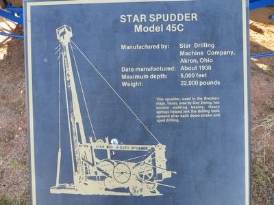 Star Spudder Marker image. Click for full size.