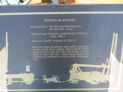 Wichtex 66 Spudder Marker image. Click for full size.