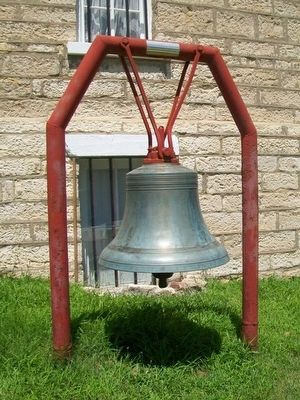 City of Corning Fire Bell and Marker. Click for full size. City of Corning Fire Bell and Marker image. Click for full size.