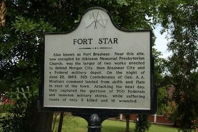 Fort Star Marker image. Click for full size.