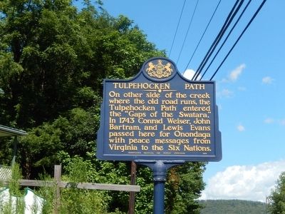 Tulpehocken Path Marker image. Click for full size.