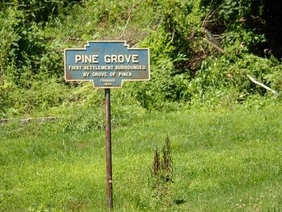 Pine Grove marker not far from Tulpehocken Path marker image. Click for full size.