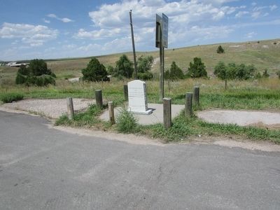 The Oregon Trail Marker. Click for full size. The Oregon Trail Marker image. Click for full size.