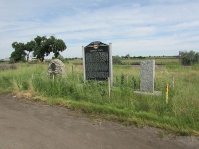 The Oregon Trail Marker. Click for full size. The Oregon Trail Marker image. Click for full size.