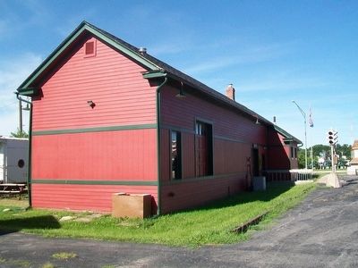 Cameron Railroads Depot. Click for full size. Cameron Railroads Depot image. Click for full size.