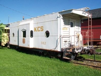 Cameron Railroads KCS Caboose. Click for full size. Cameron Railroads KCS Caboose image. Click for full size.