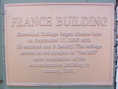 France Building Marker image. Click for full size.