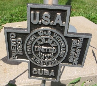 Asbury Veterans Monument Marker. Click for full size. Asbury Veterans Monument Marker image. Click for full size.