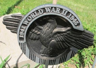 Asbury Veterans Monument Marker. Click for full size. Asbury Veterans Monument Marker image. Click for full size.