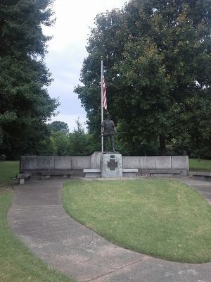 The Hiker - Spanish-American War Veterans Marker. Click for full size. The Hiker - Spanish-American War Veterans Marker image. Click for full size.