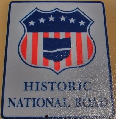The Historic National Road in Ohio Marker image. Click for full size.