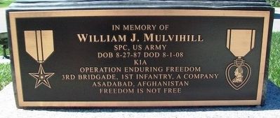 William J. Mulvihill Marker. Click for full size. William J. Mulvihill Marker image. Click for full size.
