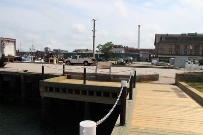Merrill's Wharf Marker image. Click for full size.