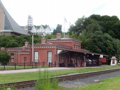 Philadelphia and Reading Railroad Station image. Click for full size.