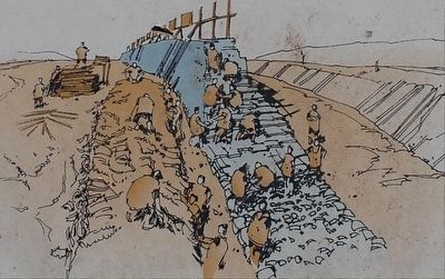 Illustration of Construction of Wall image. Click for full size.