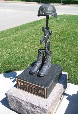 Patrick C. Hawkins Memorial. Click for full size. Patrick C. Hawkins Memorial image. Click for full size.