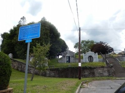 Odd Fellows Cemetery Marker. Click for full size. Odd Fellows Cemetery Marker image. Click for full size.