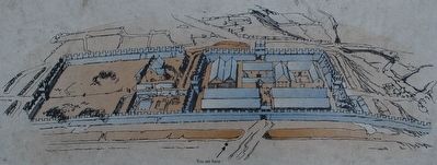 The Roman Fort Illustration image. Click for full size.