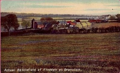<i>Actual Battlefield of Flodden at Branxton</i> image. Click for full size.