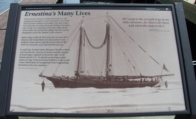 <i>Ernestina's</i> Many Lives Marker image. Click for full size.
