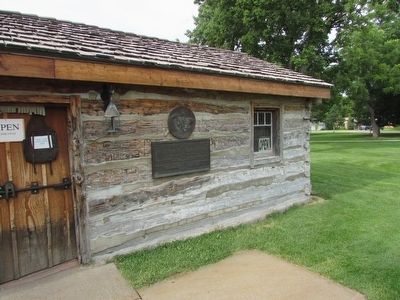 Original Pony Express Station Marker image. Click for full size.