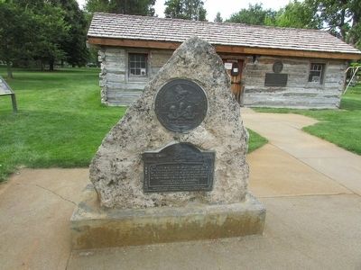 The Pony Express Marker. Click for full size. The Pony Express Marker image. Click for full size.