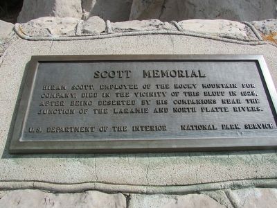 Scott Memorial Marker image. Click for full size.