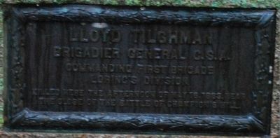 Lloyd Tilghman Marker image. Click for full size.