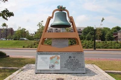 Lost Lightship Sailors Memorial Marker image. Click for full size.