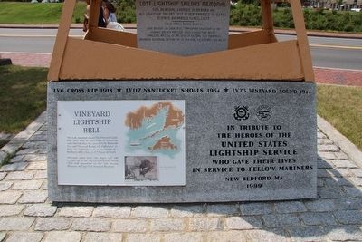 Lost Lightship Sailors Memorial Marker image. Click for full size.