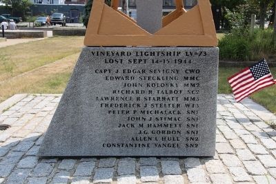 Lost Lightship Sailors Memorial Marker image. Click for full size.