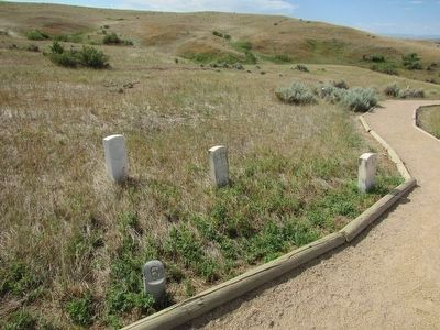 Soldier Graves in the Deep Ravine. Click for full size. Soldier Graves in the Deep Ravine image. Click for full size.